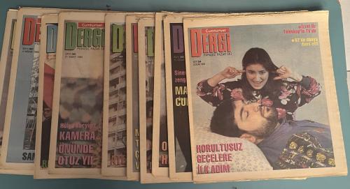 Cumhuriyet Dergi Pazar Eki 1993 / 354-355-361-362-363-364-365-366-367-368 (10 Adet)