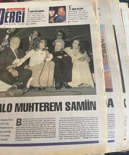 Cumhuriyet Dergi Pazar Eki 2000 / 740-742-743-744-747-748-749-750-751-752 (10 Adet)