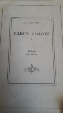 Bilimin Geleceği I Ernest Renan