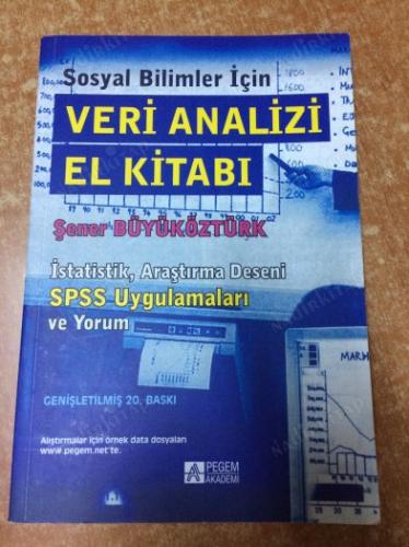 Sosyal Bilimler İçin Veri Analizi El Kitabı