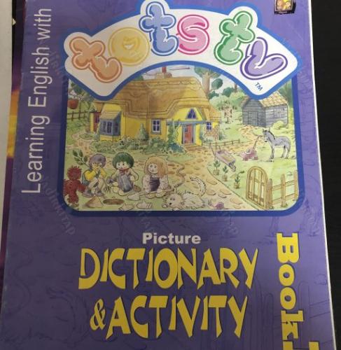 Learning English With Tots Tv Picture Dictionary & Activity Book 1