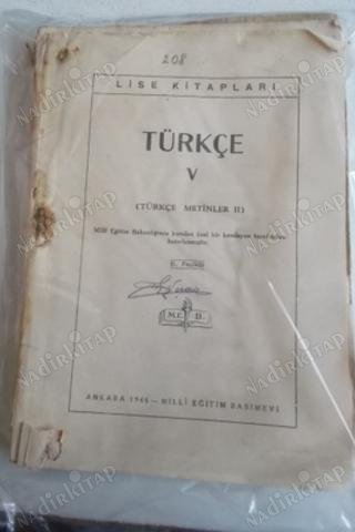 Türkçe V Türkçe Metinler II 2. Fasikül (Açıklamayı Okuyunuz)