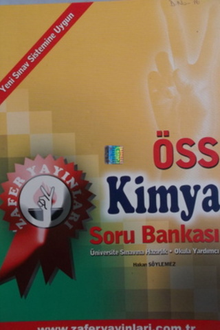 ÖSS Kimya Soru Bankası