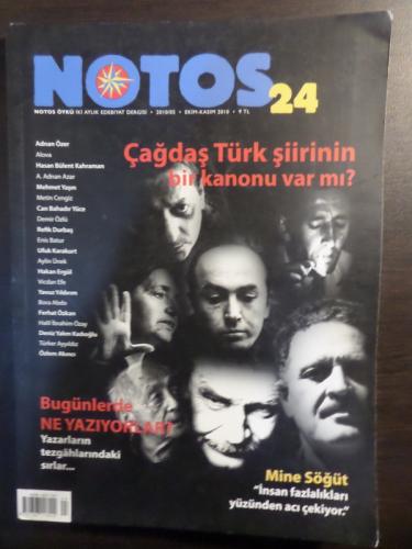 Notos Öykü 2010 / 5 - Çağdaş Türk Şiirinin Bir Kanunu Var Mı?
