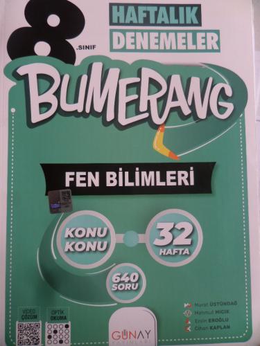 8. Sınıf Bumerang Haftalık Denemeler Fen Bilimleri