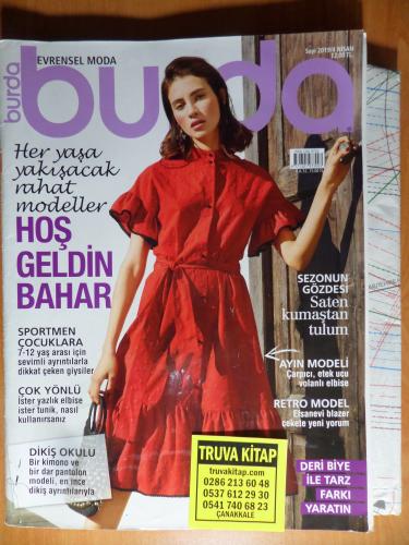 Burda Dergisi 2019 / 4 (Paftalı)