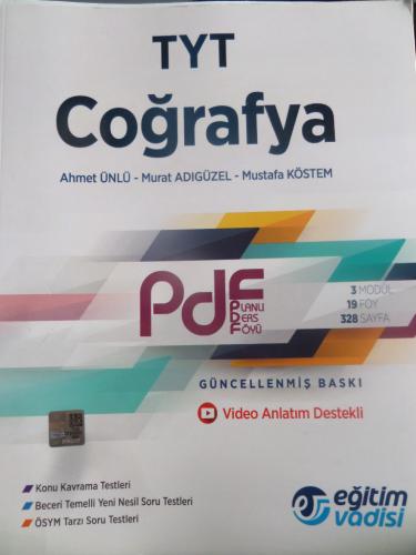 TYT Coğrafya Planlı Ders Anlatım Föyü