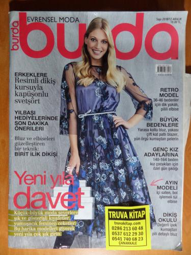 Burda Dergisi 2018 / 12 (Paftalı)