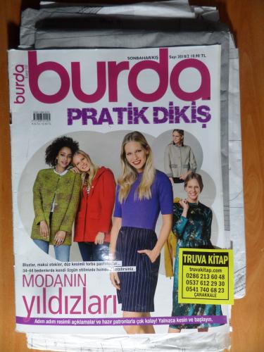 Burda Dergisi 2018 / Sayı: 02 (Paftalı) - Pratik Dikiş