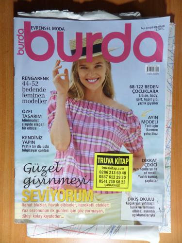 Burda Dergisi 2019 / Sayı: 06 (Paftalı)