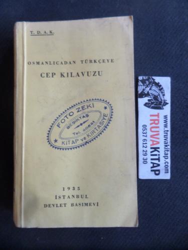 Osmanlıcadan Türkçeye Cep Kılavuzu