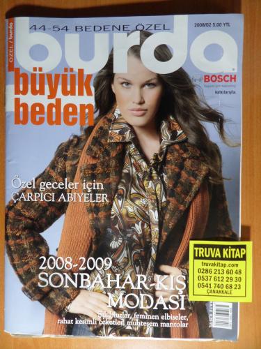 Burda Dergisi 2008 / Sayı: 02 (Paftalı) - Büyük Beden