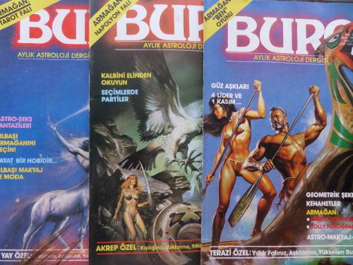 Burç Aylık Astroloji Dergisi 1987 / Sayı: 94-95-96