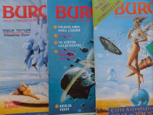Burç Aylık Astroloji Dergisi 1991 / Sayı: 133-137-140