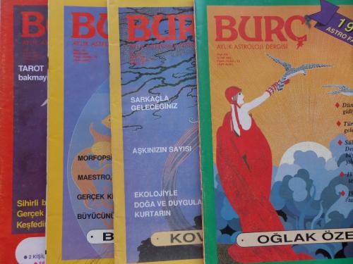 Burç Aylık Astroloji Dergisi 1992 / Sayı: 145-146-147-148