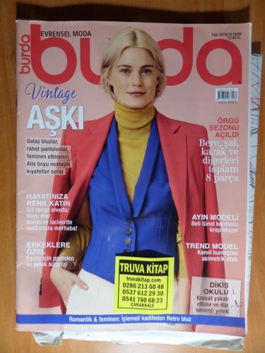 Burda Dergisi 2019 / 10 (Paftalı)