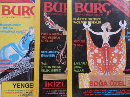 Burç Aylık Astroloji Dergisi 1992 / Sayı: 149-150-151
