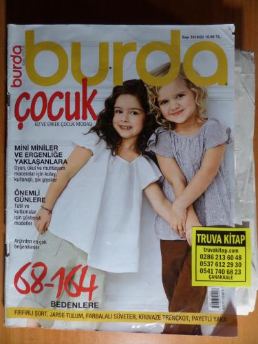 Burda Çocuk Dergisi 2018 / 02 (Paftalı)