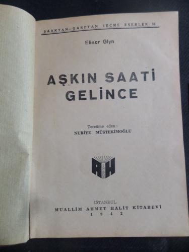 Aşkın Saati Gelince Elinor Glyn