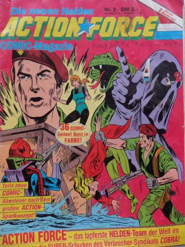 Comic Magazin Action Force Nr. 2