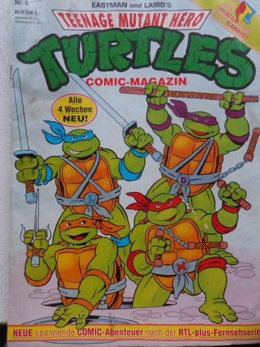 Teenage Mutant Hero Turtles Nr. 5