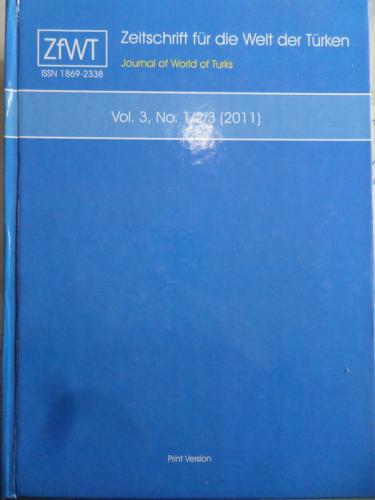 Zeitschrift für die Welt der Türken 2011 / 3