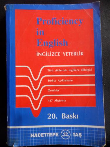 Proficiency in English İngilizce Yeterlik (ikinci El)