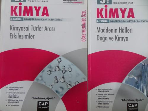 9. Sınıf Kimya 3. ve 4. Fasikül - Öğretmenimize Özel