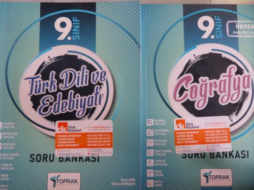 9. Sınıf Üniversiteye Hazırlık Kitapları / 2 Adet