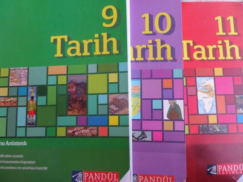 9. 10. ve 11. Sınıf Tarih Konu Anlatımlı / 3 Adet