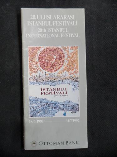 20. Uluslararası İstanbul Festivali / 20th Istanbul International Festival