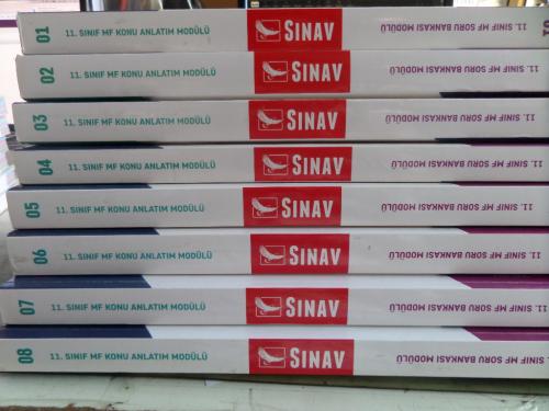 11. Sınıf MF Konu Anlatım Modülü / 8 Adet