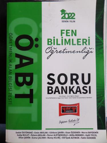 2022 ÖABT Fen Bilimleri Öğretmenliği Soru Bankası Sedat Üstündağ