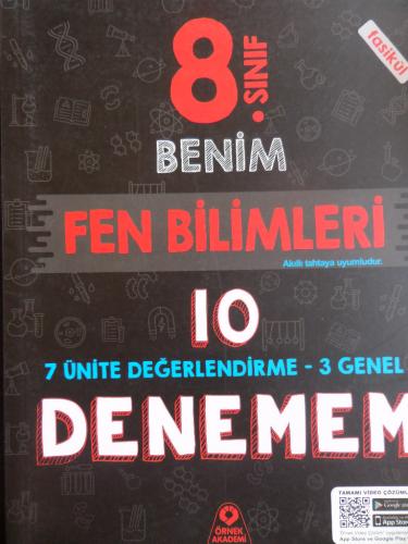 8. Sınıf Benim Fen Bilimleri 10 Deneme