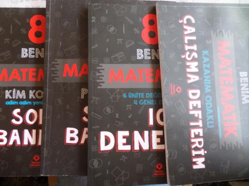 8. Sınıf Benim Matematik Serisi / 4 Kitap
