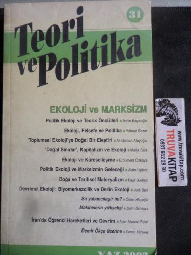 Teori ve Politika 2003 / 31