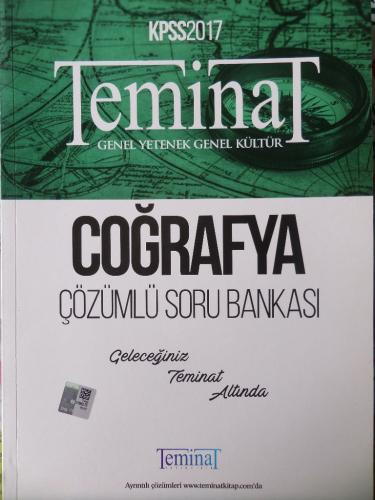 KPSS Genel Yetenek - Genel Kültür Coğrafya Çözümlü Soru Bankası