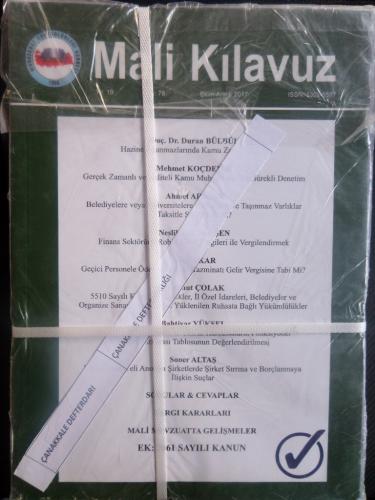 Mali Kılavuz 2017 / 76-77-78 (3 Adet)