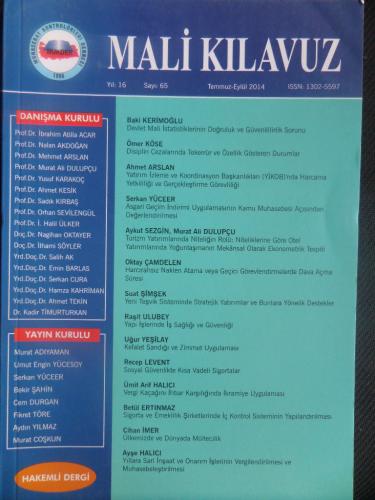 Mali Kılavuz 2014 / 65