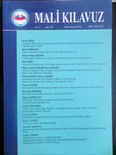 Mali Kılavuz 2015 / 68