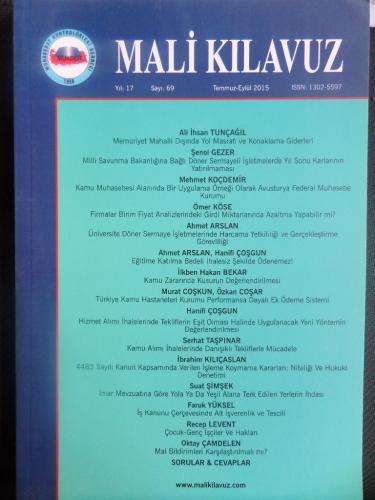 Mali Kılavuz 2015 / 69