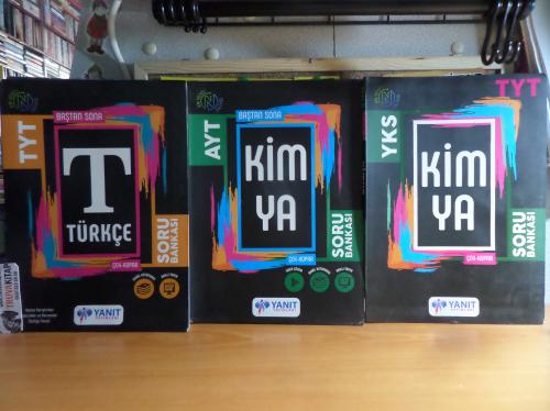 AYT - TYT Kimya - Türkçe Soru Bankaları (İkinci El) / 3 Adet