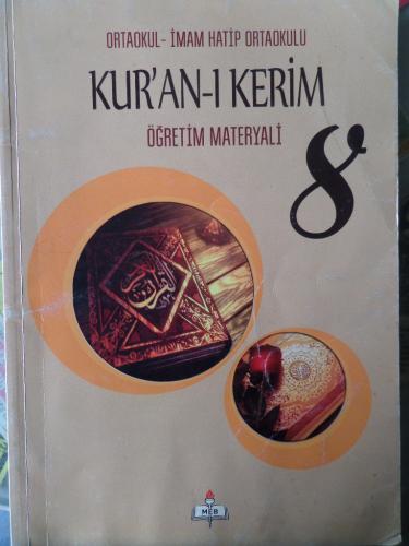 Ortaokul - İmam Hatip Ortaokulu Kur'an-ı Kerim Öğretim Materyali 8
