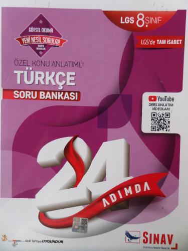 LGS 8. Sınıf Türkçe Soru Bankası 24 Adımda