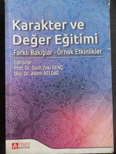 Karakter ve Değer Eğitimi - Farklı Bakışlar Örnek Etkinlikler