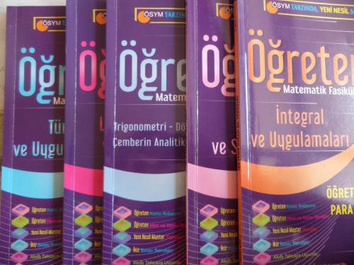 12. Sınıf Öğreten Matematik Seti / 5 Fasikül - Öğretmen Örneğidir Güra 12. Sınıf Öğreten Matematik Seti / 5 Fasikül - Öğretmen Örneğidir Güra