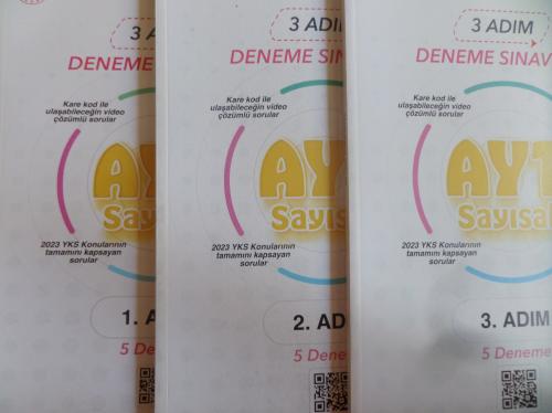 3 Adım Deneme Sınavları AYT / 3 Adet