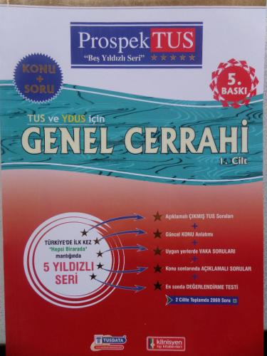 TUS ve YDUS İçin Genel Cerrahi 1. Cilt