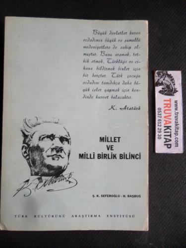 Millet ve Milli Birlik Bilinci