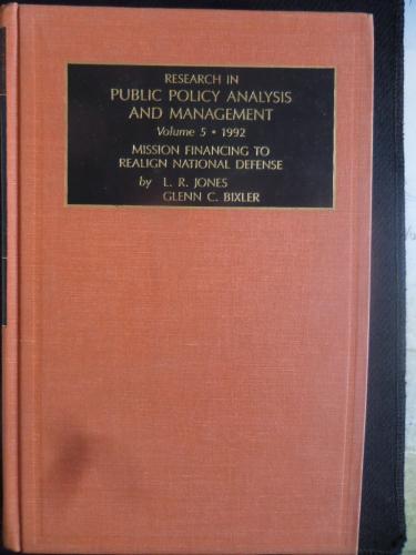 Research in Public Policy Analysis and Management Volume 5